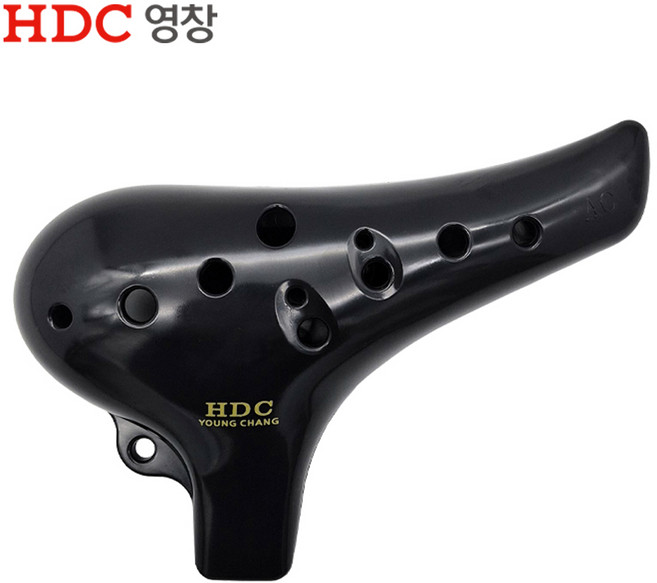 영창 블랙 오카리나 YO 150 BLACK 알토C 교재용 악기 YO-150, 1개