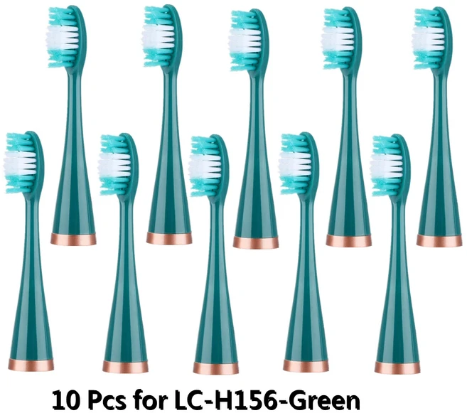 LC-H156/M07 용 10/8pcs 전동 칫솔 교체 헤드 스마트 브러시 성인 구강 관리