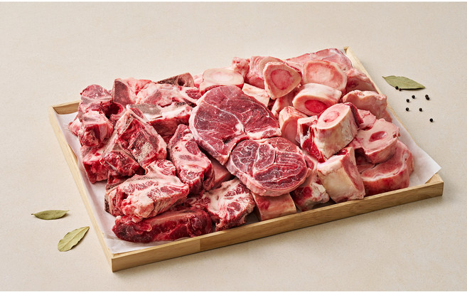 투뿔 넘버9 마장동 한우 사골 보신세트 약 6 - 8kg 이바지 명절 설 추석 극진한우, 꼬리반골 선물세트 (6~8kg), 1개