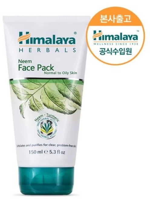 히말라야 님 페이스 팩 150ml, 1개입, 1개 - 쿠팡
