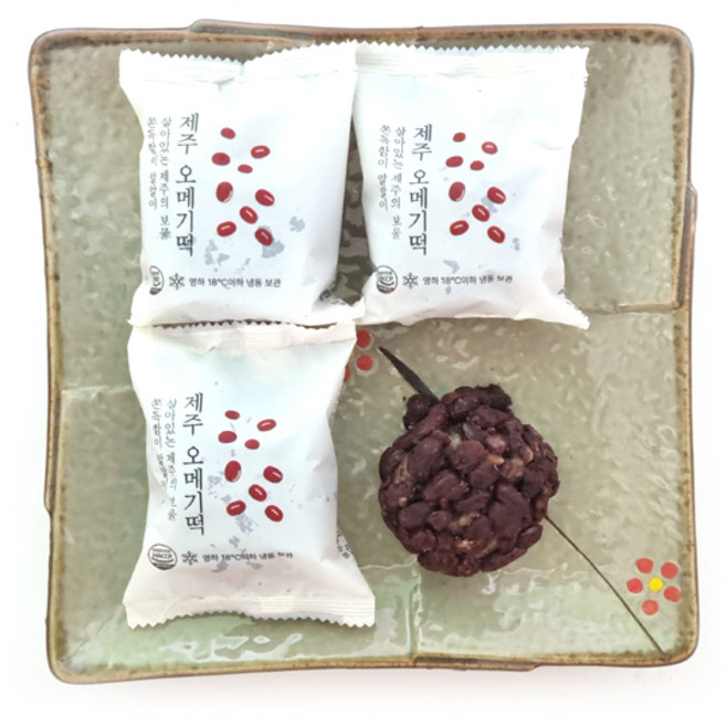 블루탐 제주 오메기떡 (개별포장)+비닐포장, 1.44kg, 1개