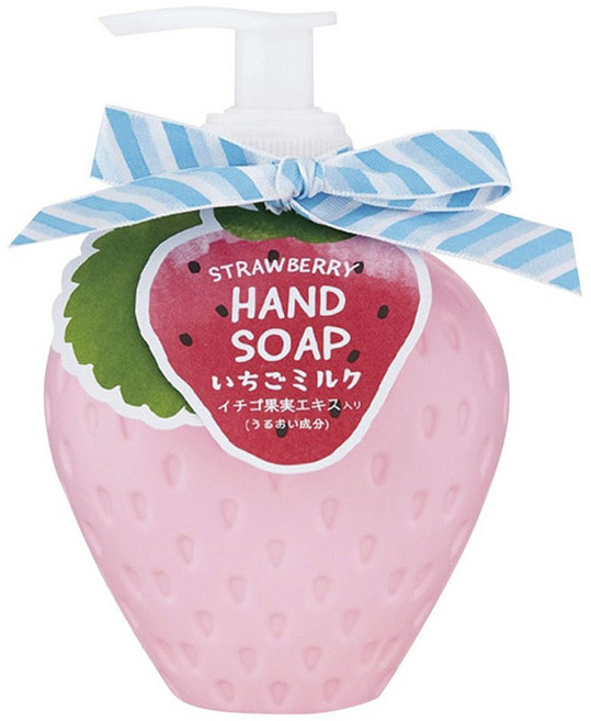 후르츠노모리 스트로베리 밀크 핸드 솝, 1개, 240ml