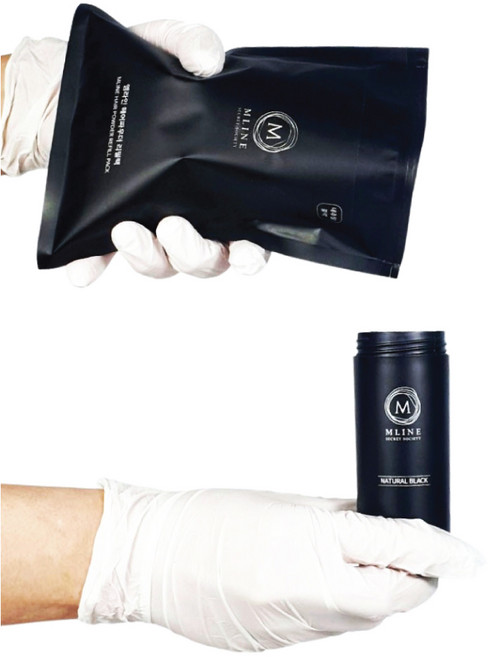 50g 천연 흑채 탈모 커버 정수리 엠라인[헤어파우더 리필팩] 1개