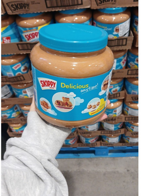 <식자재랜드>코스트코 스키피 크리미 피넛버터 땅콩버터 부드러운땅콩버터 땅콩쨈, 1개, 22.7g