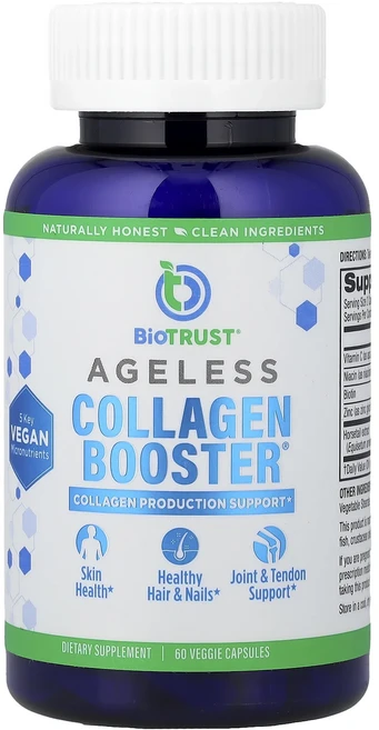 몸관리하세요 겨울입니다 BioTRUST Ageless Collagen Booster® 베지 캡슐 60정 특별관리진행, BioTRUSTAgelessCollagenBooster, 1개 - 쿠팡