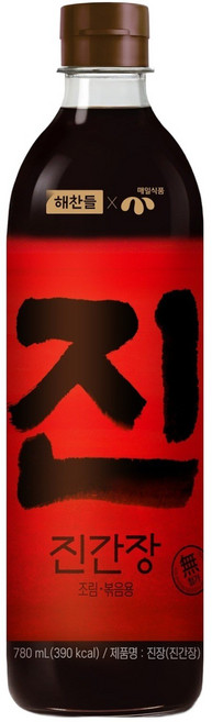 해찬들 매일식품 진장 조림 볶음용 진간장, 1개, 780ml