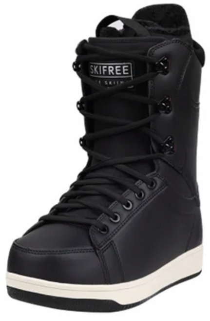 스키프리 성인용 스노우보드 부츠 퀵 레이스 패스너 따뜻하고 편안한 남성 여성 스노우보드 신발 조절 가능한 바인딩