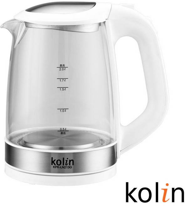 Kolin 歌林 2L 玻璃快煮壺 KPK-LN213G