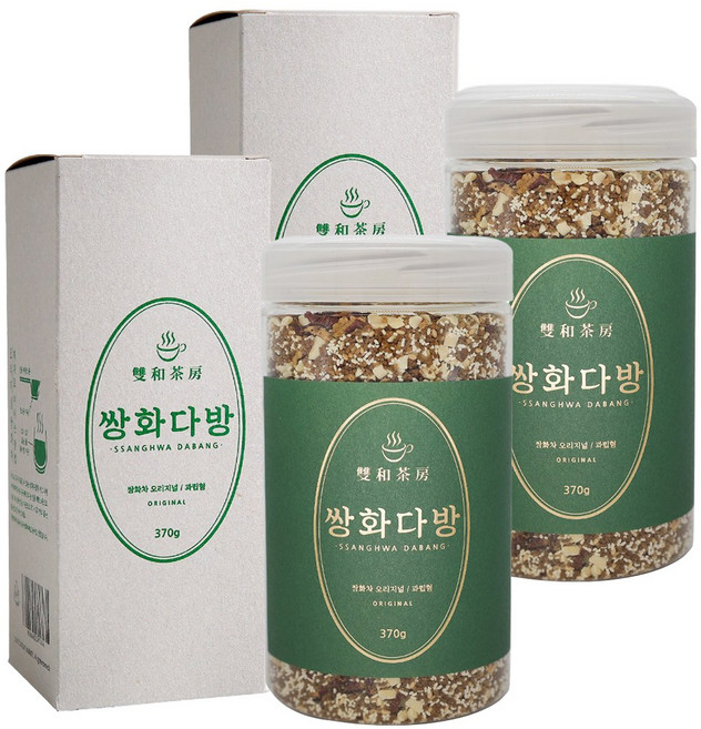 쌍화다방 쌍화차 오리지널, 370g, 1개입, 2개