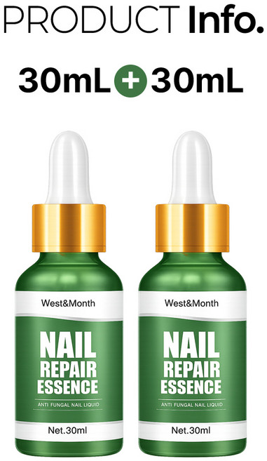 이칠가게 1+1 네일 리페어 에센스 문제성 발톱 영양제 솔루션, 2개, 30ml