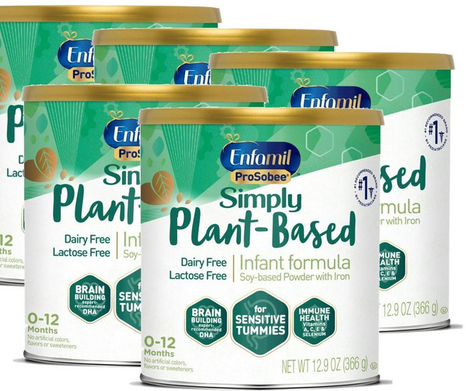 엔파밀 프로소비 소이 식물성 인펀트 분유 Enfamil ProSobee Soy Infant powder, 366g, 5개