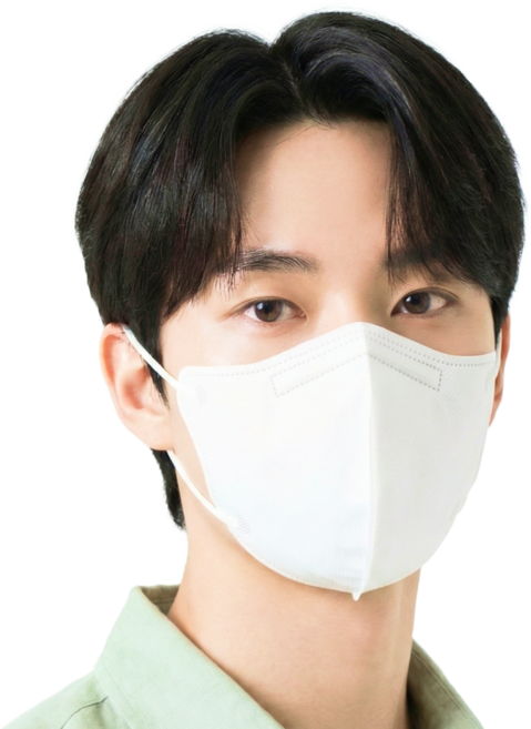 국산 귀편한 KF94마스크 새부리형 대형, 화이트, 10개, 3개입
