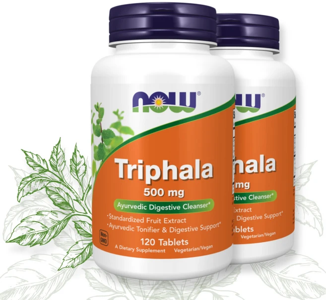 나우푸드 트리팔라 500mg 타블렛 비건, 2개, 120정 - 쿠팡