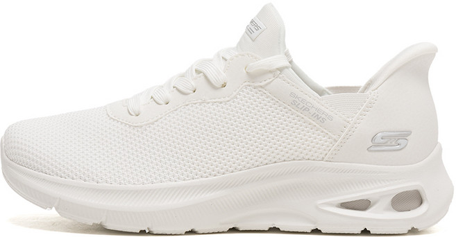 스케쳐스 여성 밥스 유니티 핀치 오브 럭 러닝화 117509-OFWT