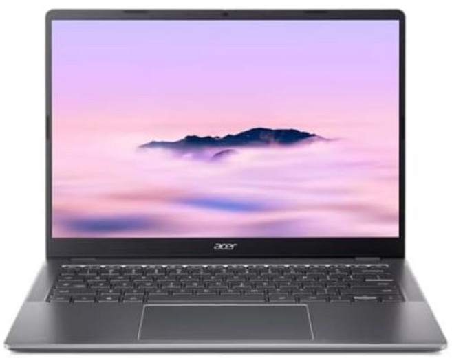 에이서 크롬북 플러스 514 터치스크린 노트북 (14인치 FHD 인텔 8코어 i3-N305 8GB RAM 512GB SSD) 비즈니스 기업 학생용 긴 배터리 수명, 128GB UFS