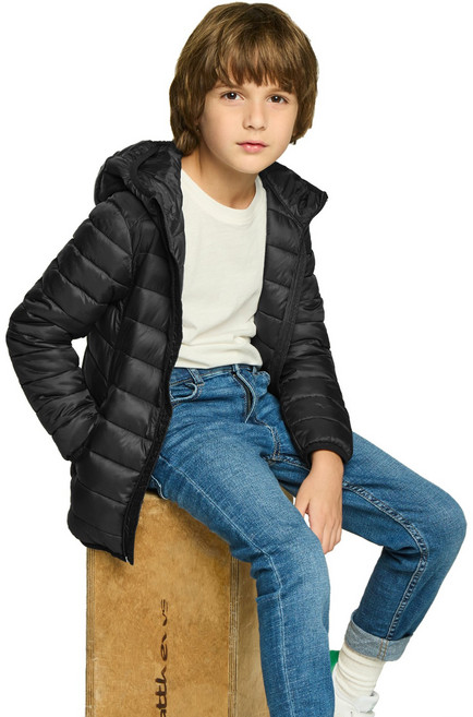 테슬라 패커블 주니어 경량 패딩 후드 자켓 TM-ZKJ13