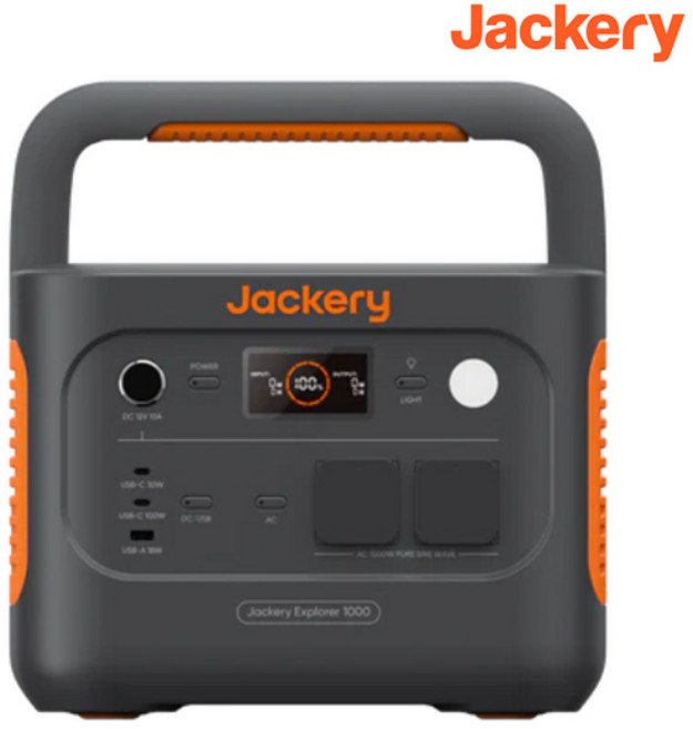 잭커리 정품 파워뱅크 1000v2 인산철 휴대용배터리 대용량 캠핑 낚시 노지차박 재커리 보조배터리 배터리 충전, 잭커리1000v2