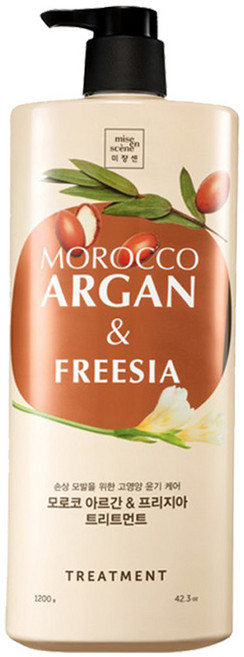 미쟝센 모로코 아르간 프리지아 헤어트리트먼트 프리지아향, 1.2kg, 1개