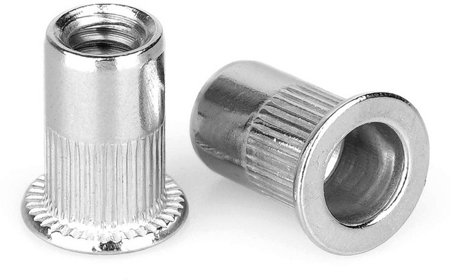 리우툴 스텐 원형 팝너트 넓은머리 인서트 리벳 블라인드 너트 삽입 연결 철판 POP NUT, M8, 18.5mm, 10개