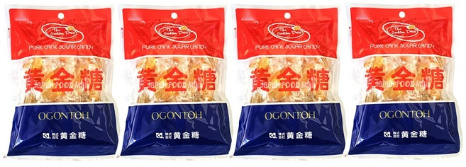 일본 사탕 황금당 캔디, 130g, 4개 - 쿠팡