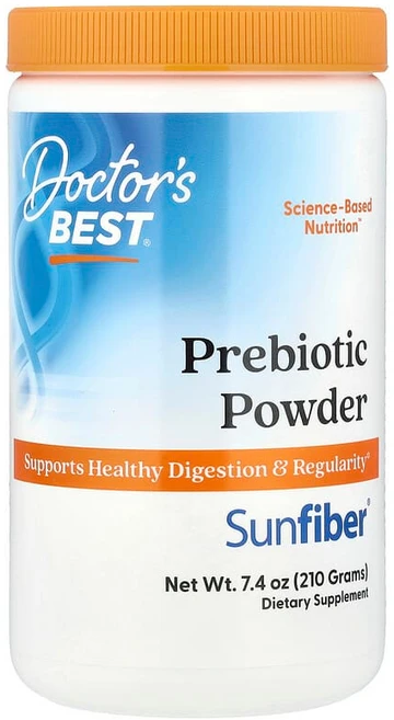 닥터스 베스트 Doctor's Best 프리바이오틱 분말 Sunfiber® 무맛 210g7.4oz124571원산지:기타, 1개, 210g, 1개 - 쿠팡