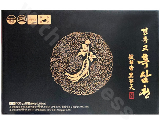 경록고 흑삼천 100그램 8병, 8개, 100g