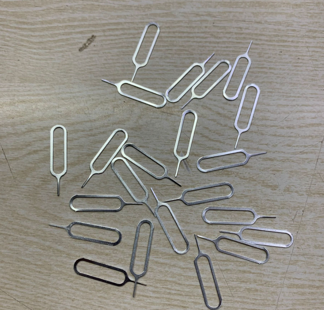 휴대폰 유심핀 제거핀 유심케이스 어댑터 트레이 유심트레이 유심핀 1개