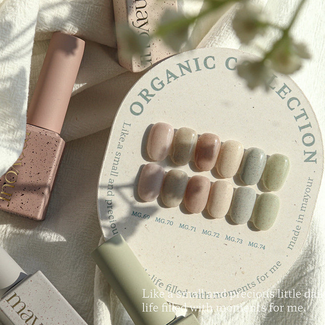 메이유어 오가닉 글리터젤 샌드젤 6종 단품+파츠 30알, 1개, 8ml, MG.70