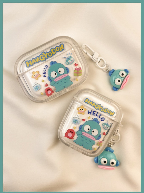 씨플 산리오 한교동 에어팟1234 애플 PRO프로 블루투스 이어폰케이스+한교동키링, AirPods 3