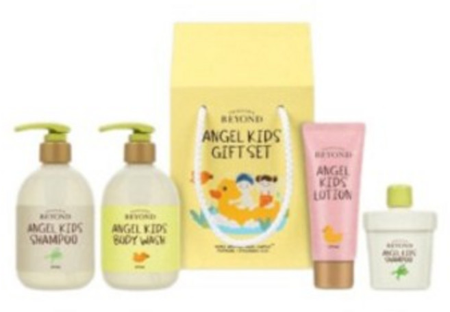 비욘드 엔젤 키즈 샴푸 + 바디워시 + 로션 세트, 1세트