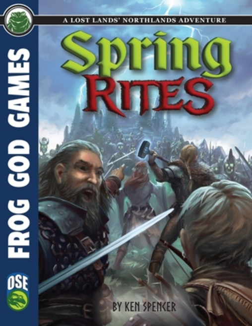 (영문도서) Spring Rites OSE Paperback, Frog God Games, English, 9781665603621