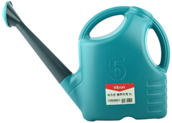 물뿌리개 본체 관 헤드 분리식 3L 5L 8L, 1개