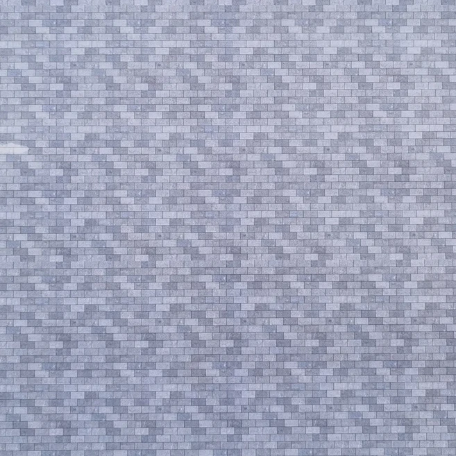 2pcs 시뮬레이션 벽 스티커 모델 포장 도로 바닥 타일 1:64 스케일 sandtable DIY 자체 접착 건물 재료, 19 9