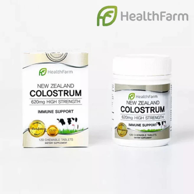 [헬스팜] 뉴질랜드 초유 620mg 하이스트랭스 120정, 1개 - 쿠팡