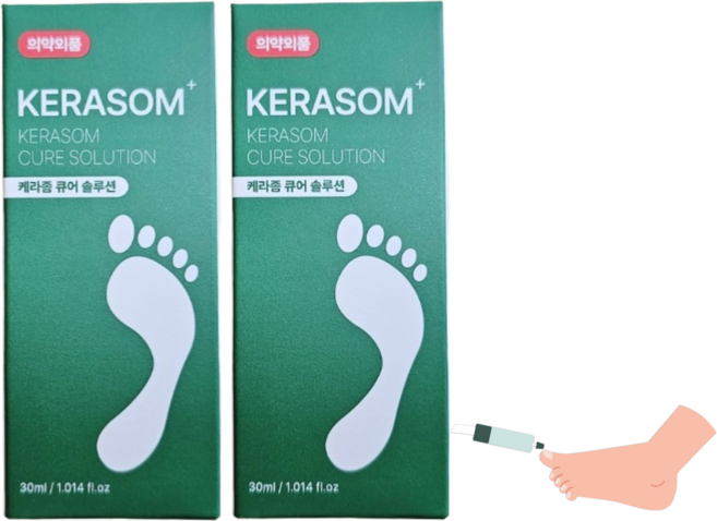 케라좀 큐어, 30ml, 2개