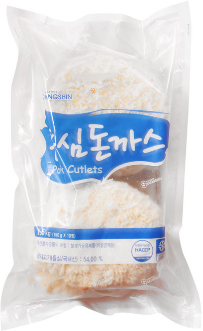 상신 통 등심돈까스 150gX10장, 1개, 1.5kg