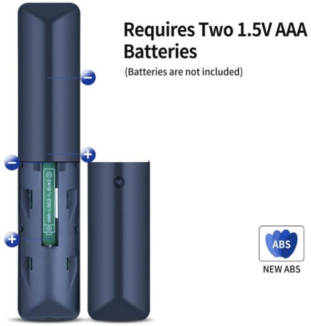 DEXP A321 Viomi TVD2290B CHIQ 플러시암 TV용 리모컨, 1개
