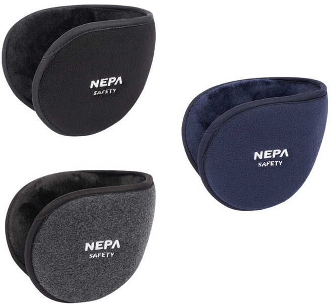 네파 귀마개 방한귀마개 보온용 귀돌이 겨울 혹한기 방한용품 7LFEB95/96, 블랙, 1개