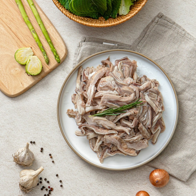 국내산 돼지고기 돼지부속 오소리감투 300g, 1개