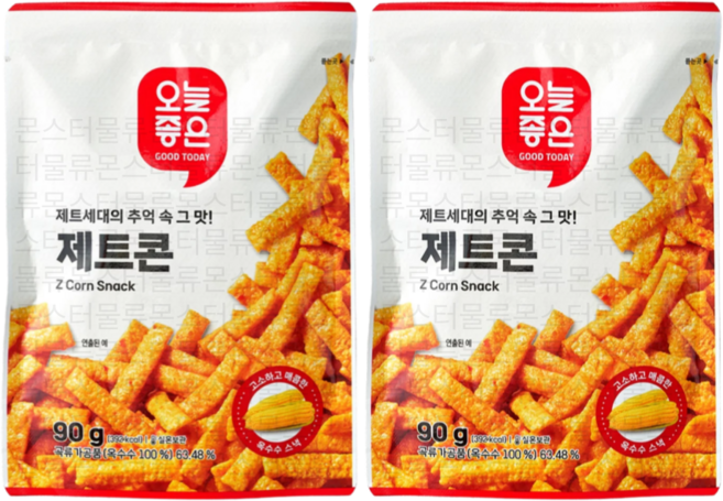 오늘좋은 제트콘, 2개, 90g