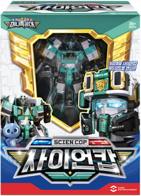 [한정특가]최강경찰 미니특공대 사이언캅, 단품, 1개