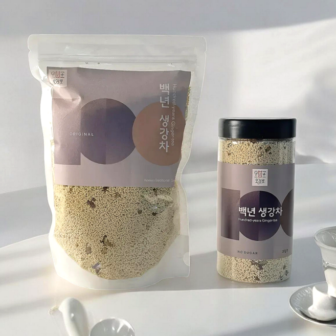 플루니티 오감로 백년생강차 과립형, 200g, 1개, 무원당 (실속형-소200g), 1개입