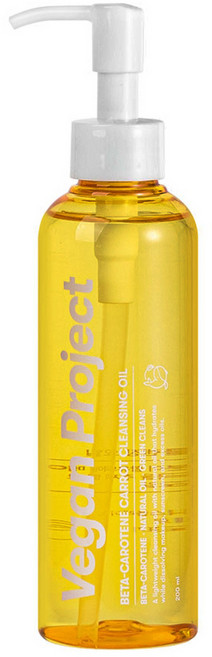 비건프로젝트 베타카로틴 당근 클렌징 오일 200ml, 1개