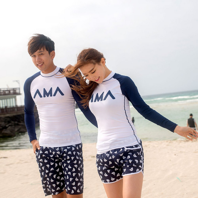남녀공용 페니나그랑 래쉬가드 상의