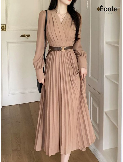 에꼴드파리 미네퀸 롱 원피스 F38WOB010Z