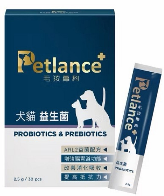 Petlance 毛孩專科 犬貓益生菌 貓益生菌 狗益生菌 寵物腸胃保健, 詳見包裝, 詳見包裝, 詳見包裝