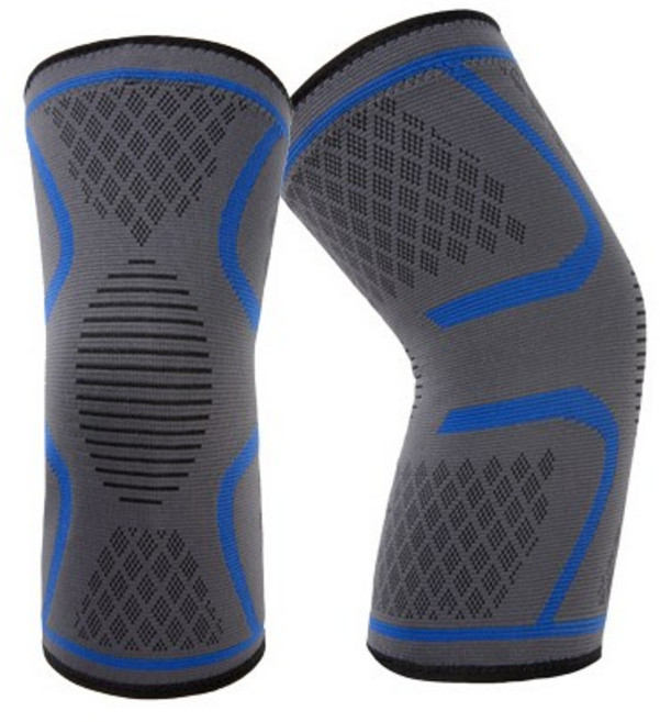 라이프플러스 고급 보온 무릎 밴드 블루 7096, 2개