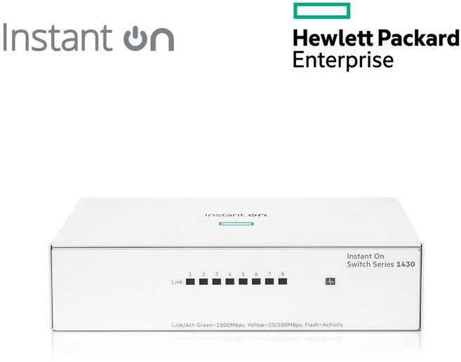HPE Networking Instant On 1430 8G [비관리형/1Gbps 8Port] 모델명 R8R45A