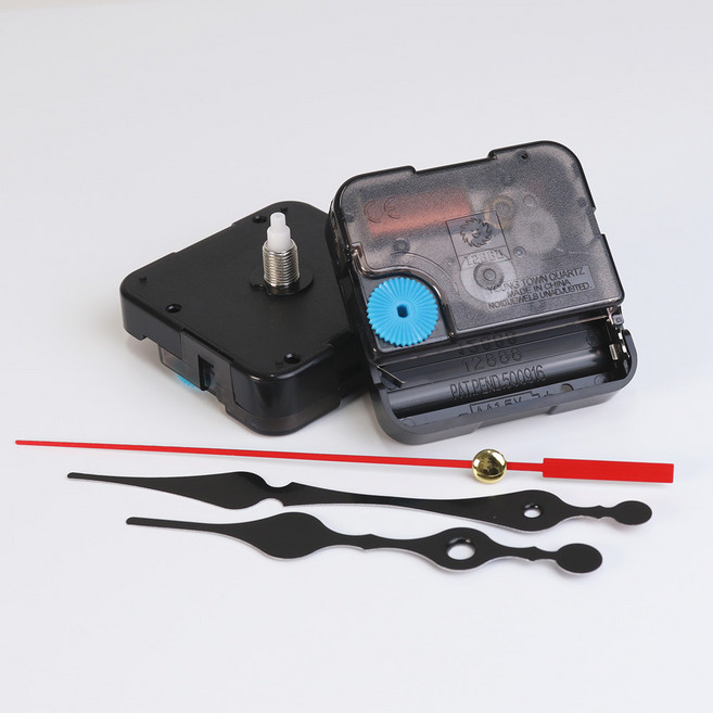 고급형 시계 무브먼트 무소음 시계바늘 세트 시계 만들기 재료, 1세트