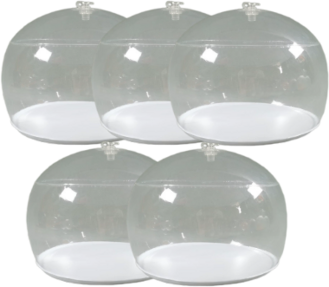 에이마켓 모자 복원기 보호틀, 5개, 투명